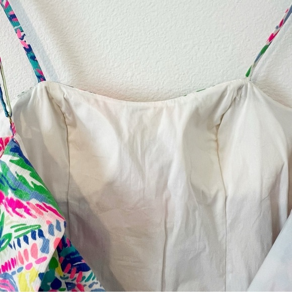 Lilly Pulitzer Shelli Shift Dress Dancing on the Deck Pink Size 00 - Picture 4 of 9